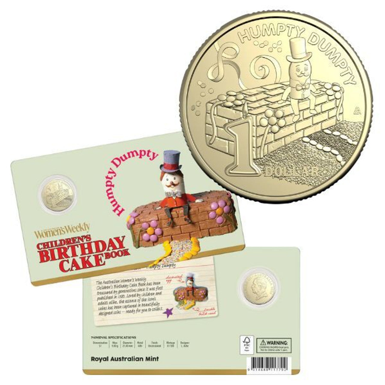 AWW CARDED COINS